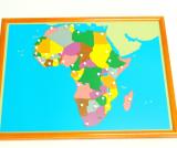 Afrika - dřevěné puzzle PREMIUM  s rámečkem