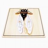Moucha -  dřevěné puzzle