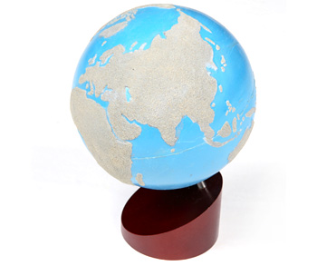 Globus - pevnina a voda