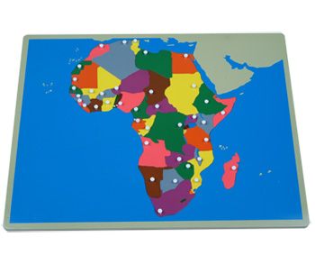 Afrika - dřevěné puzzle ( bez rámečku )