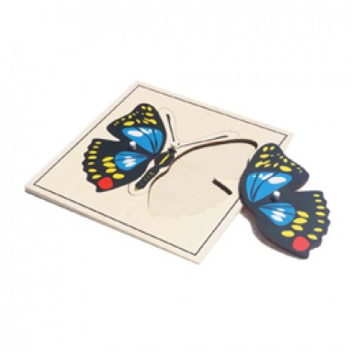 Motýl -  dřevěné puzzle