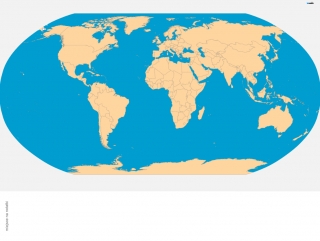 Mapa světa politická 65 x 50 cm