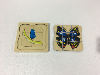 Motýl - vývojové puzzle